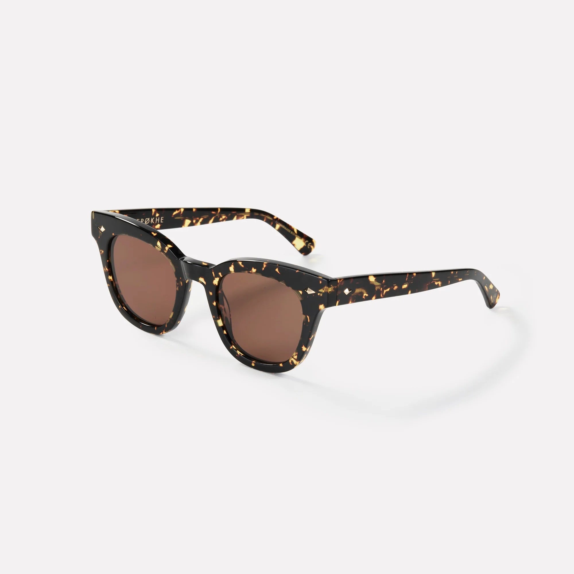 Dylan - Crystal Dark Tortoise Poliert / Bronze