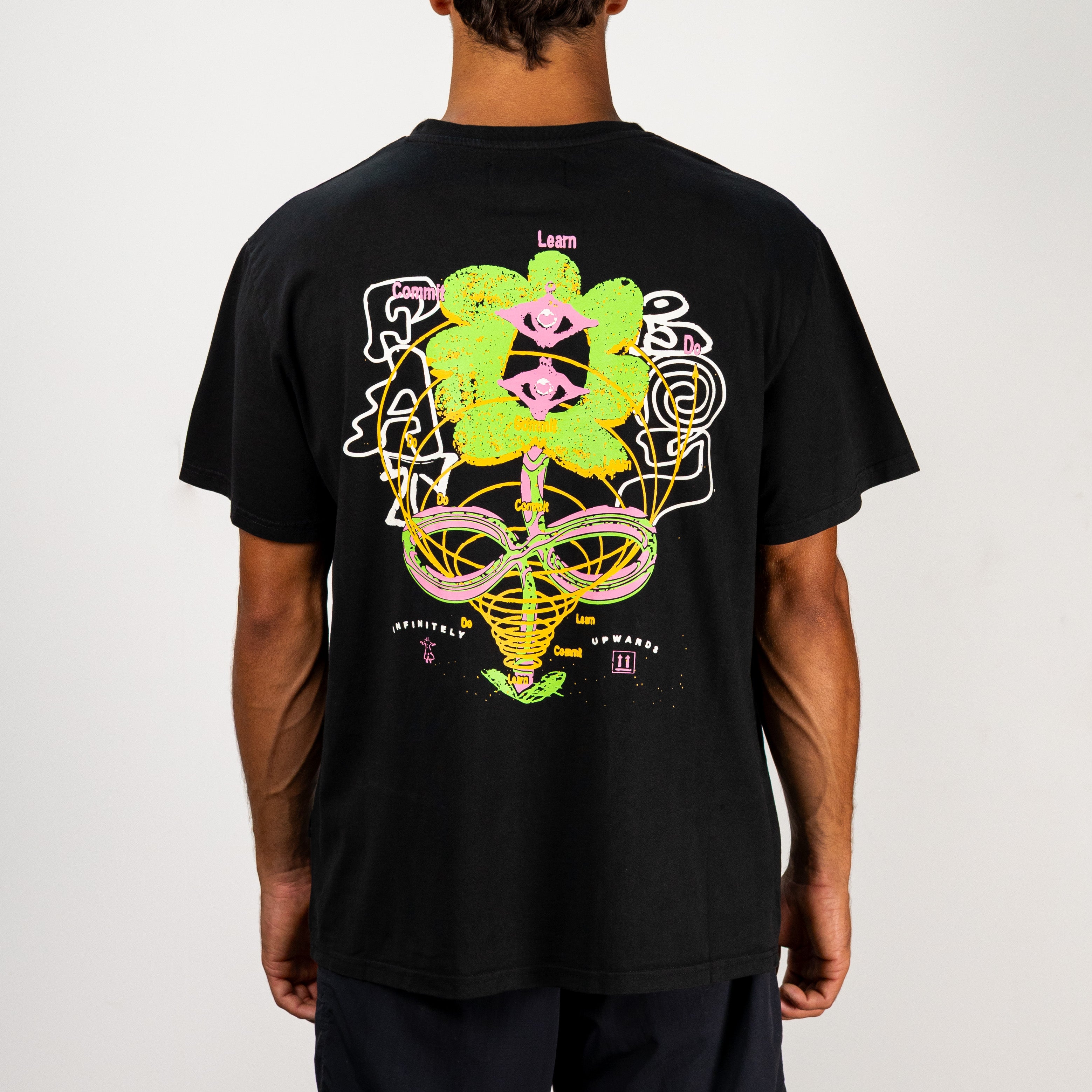 Funnel Tee Vintage Black