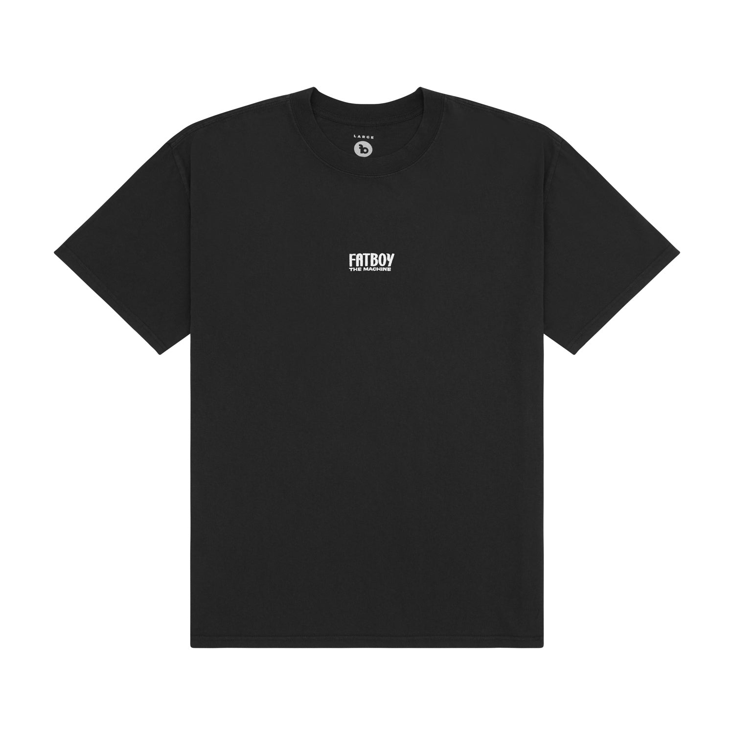 Fatboy Tee - Fatboy Embroidered Coal