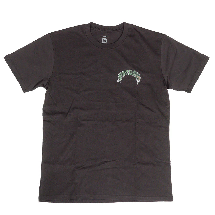 Fatboy Tee - Skull Wheel Green