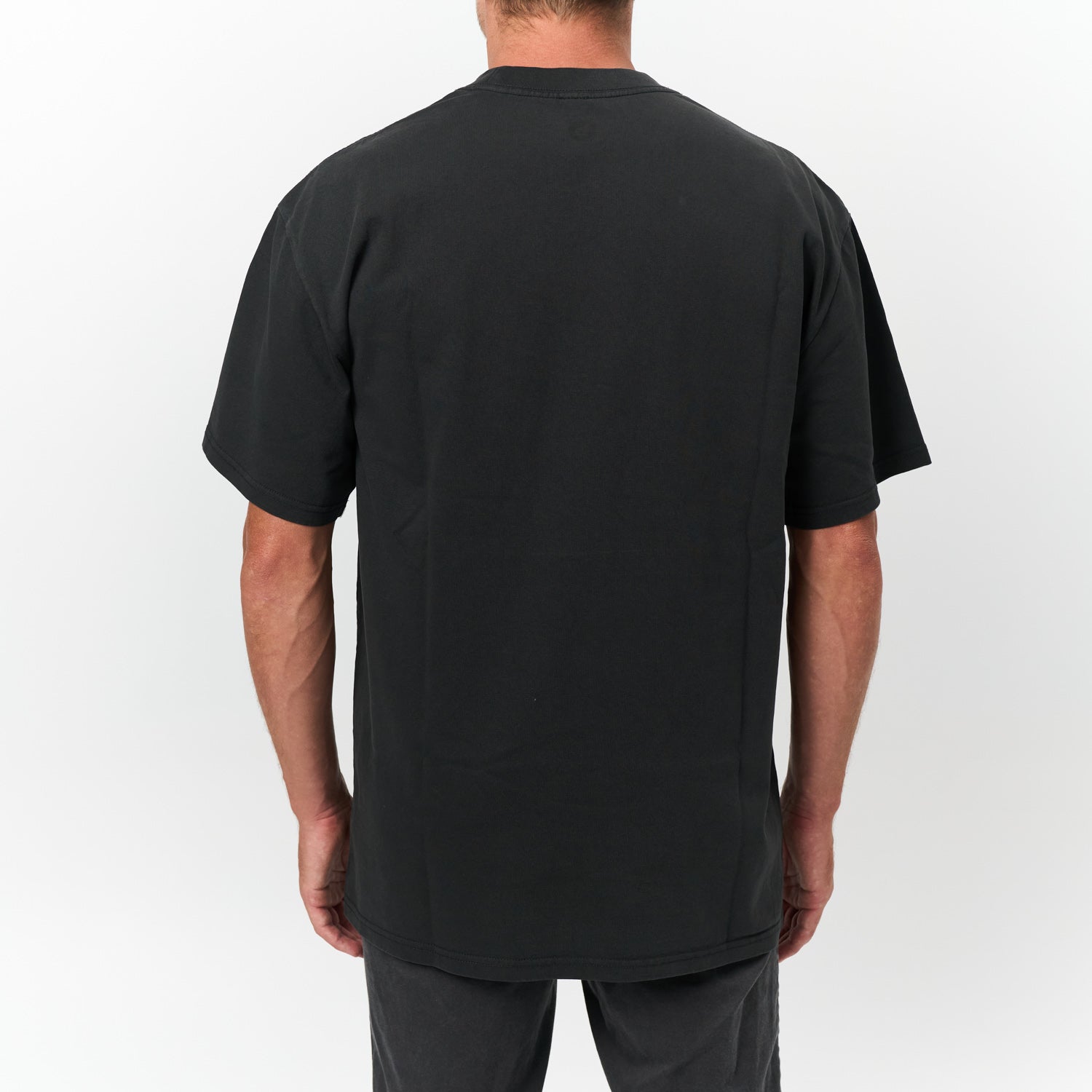 Fatboy Tee - Fatboy Embroidered Coal