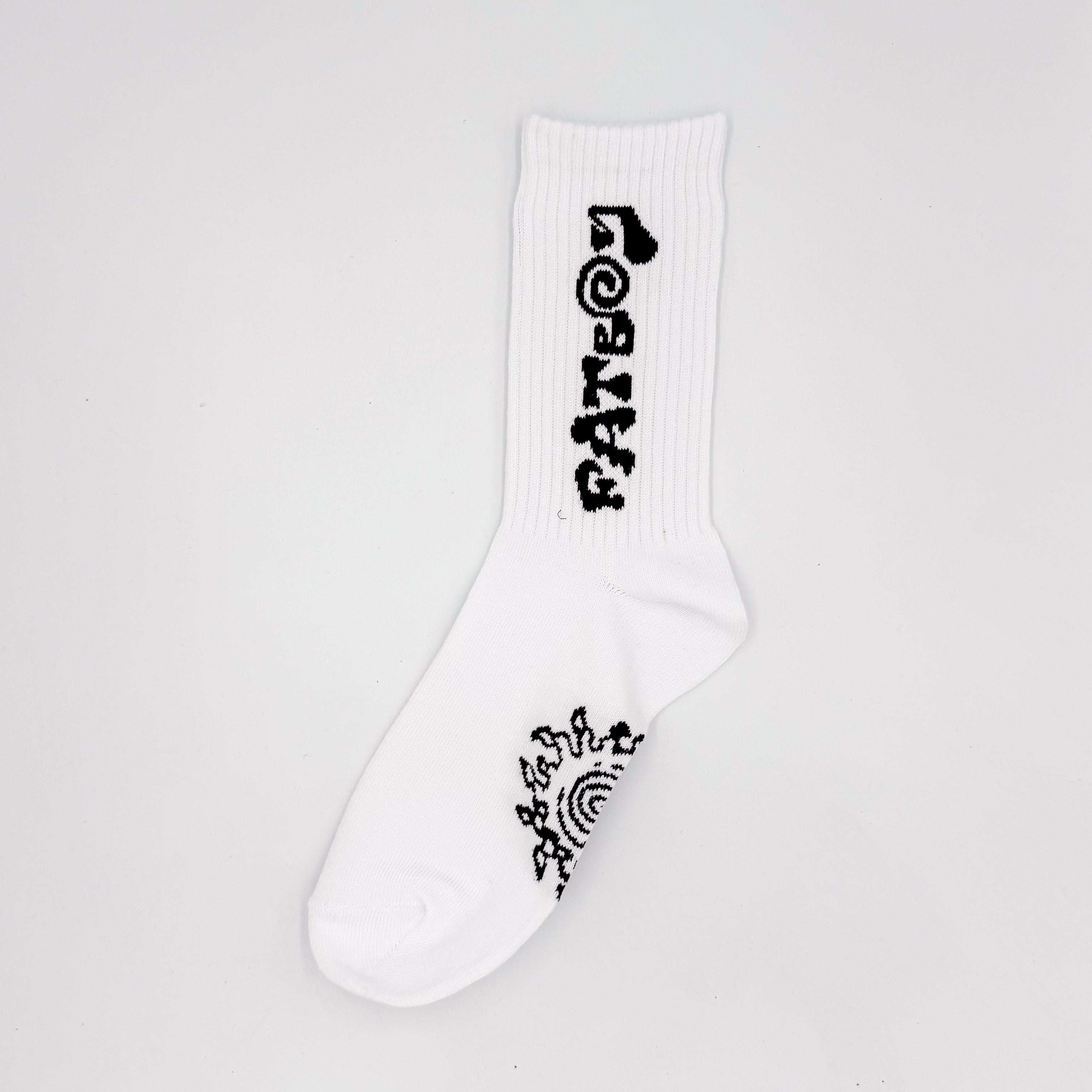 Funnel Socks - White