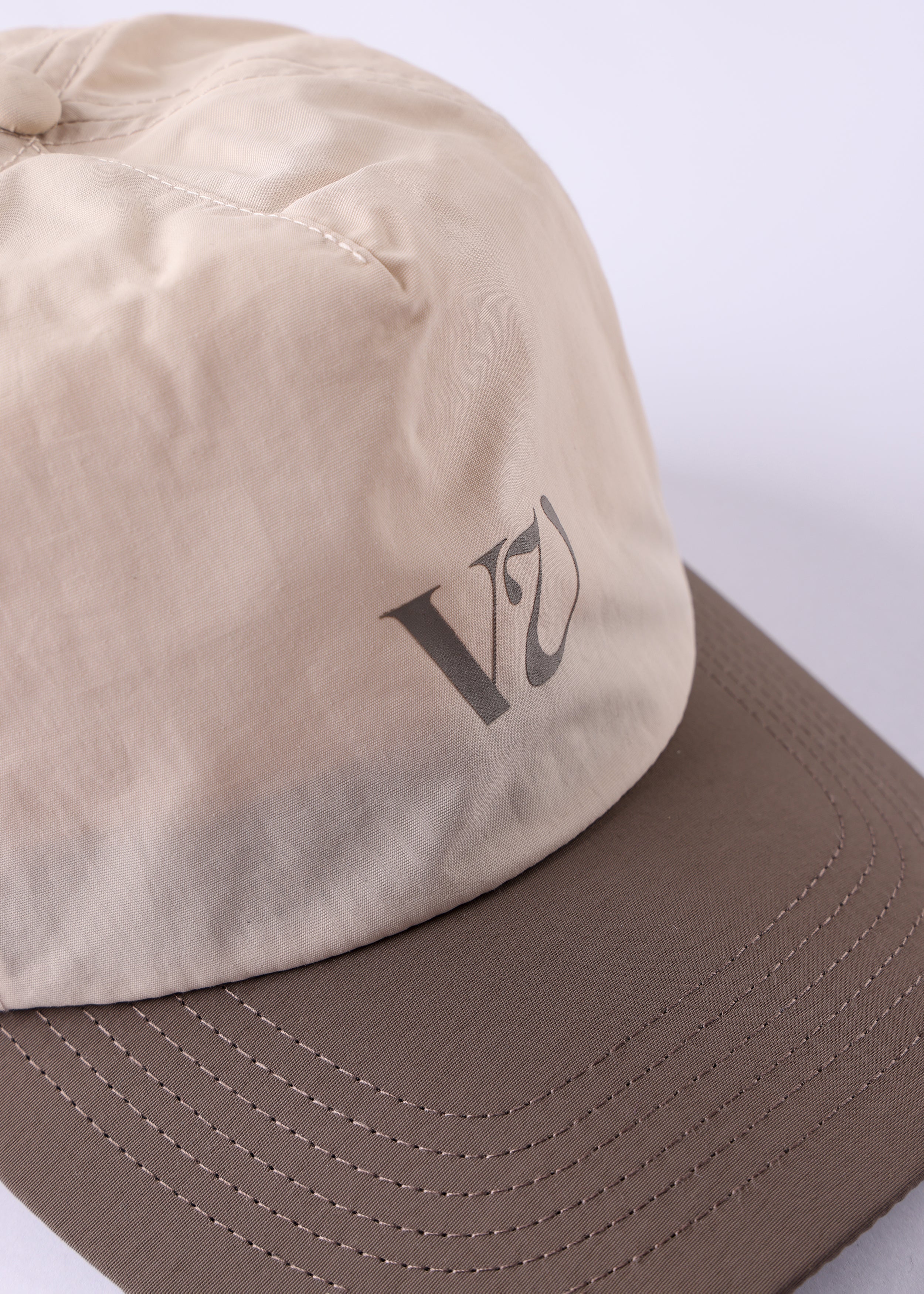 VV CLEAN CAP : BONE BROWN