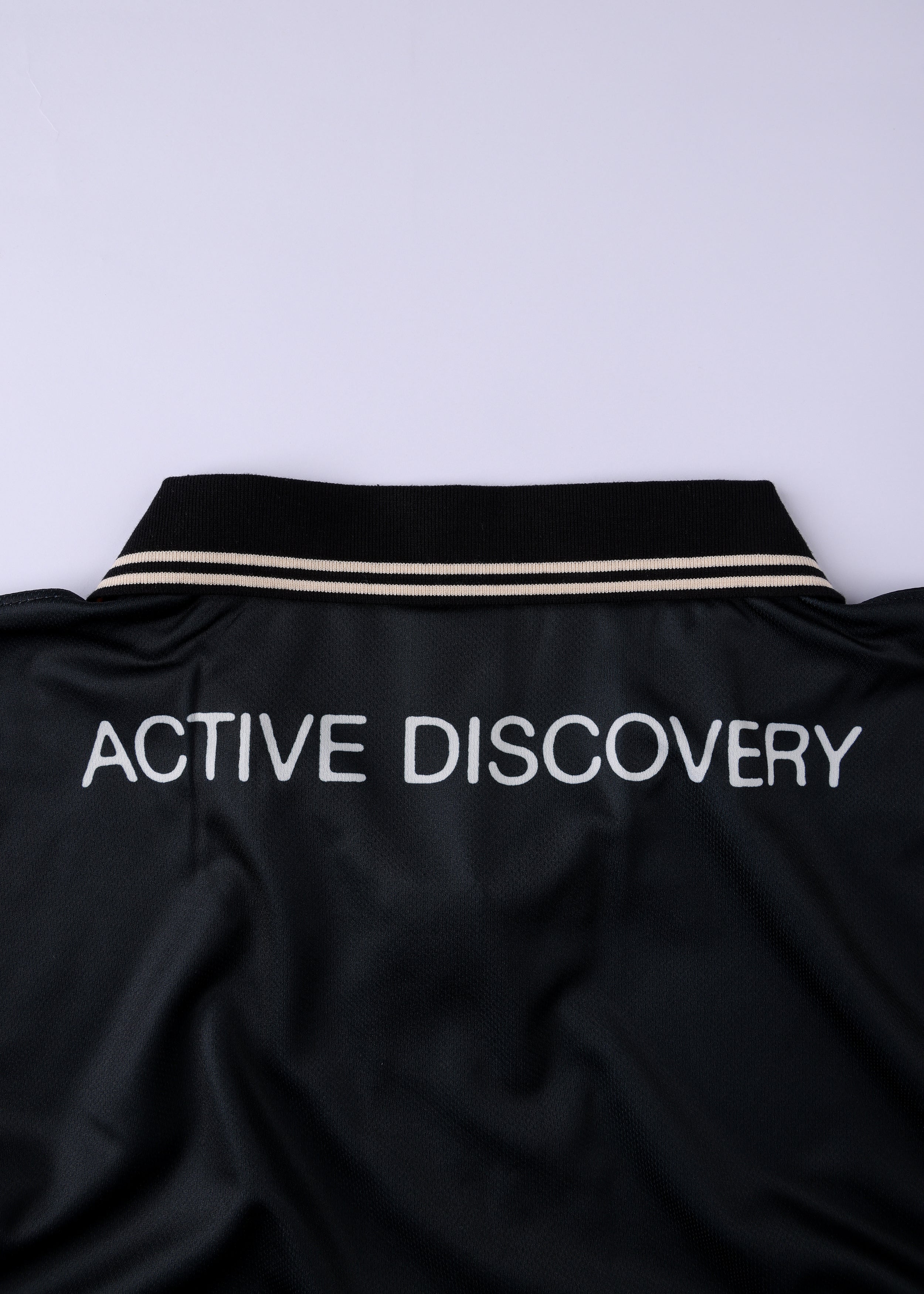 TEAM VV LS POLO : BLACK BONE