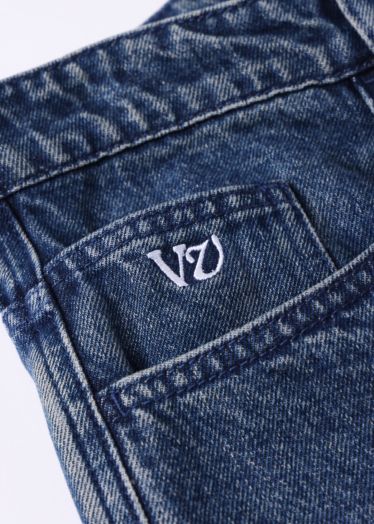 DAILY DENIM PANT : DARK BLUE WASH