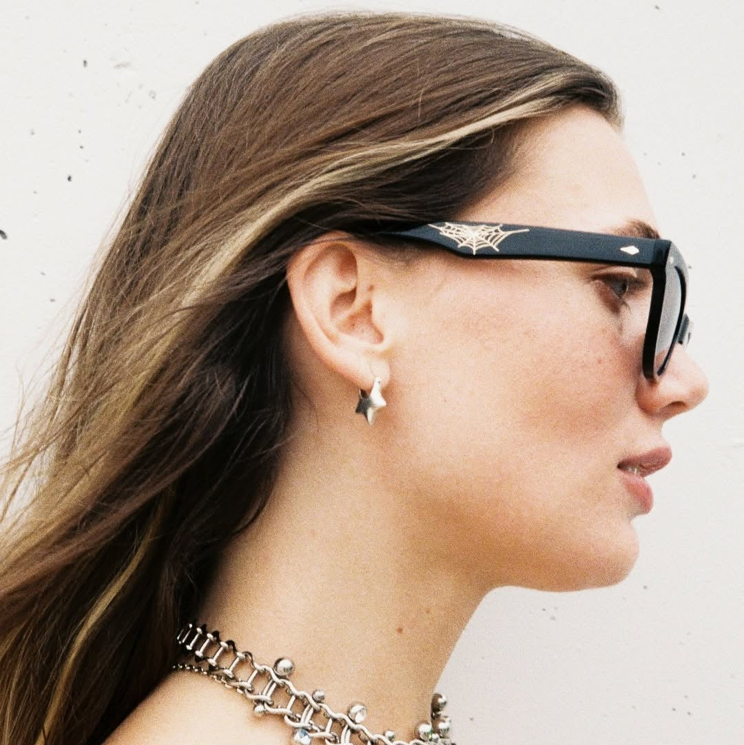 Schleier - Dunkles Schildpatt poliert / Bronze