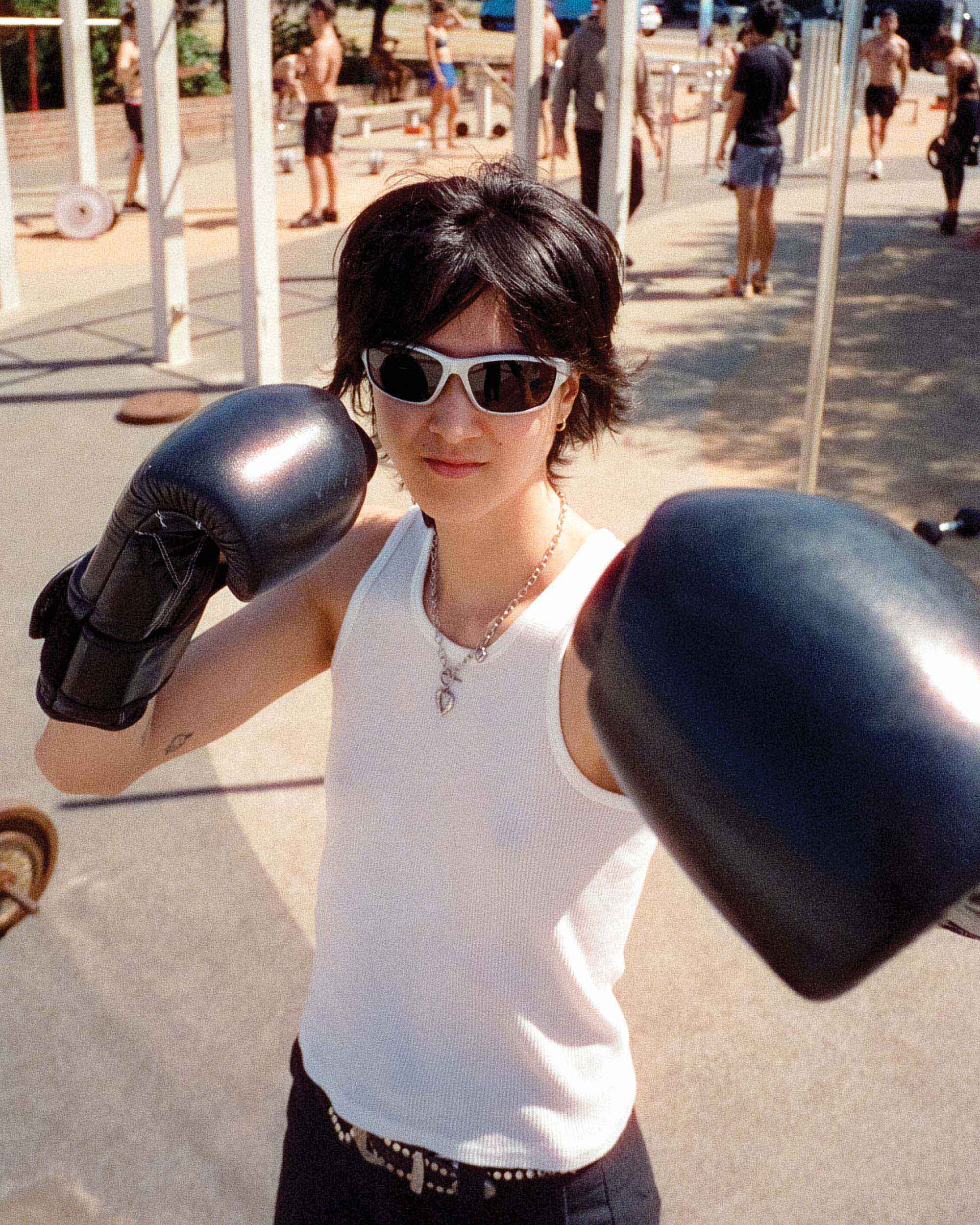 TEENAGE ZERO - MATTE BLACK / BLACK POLARISED