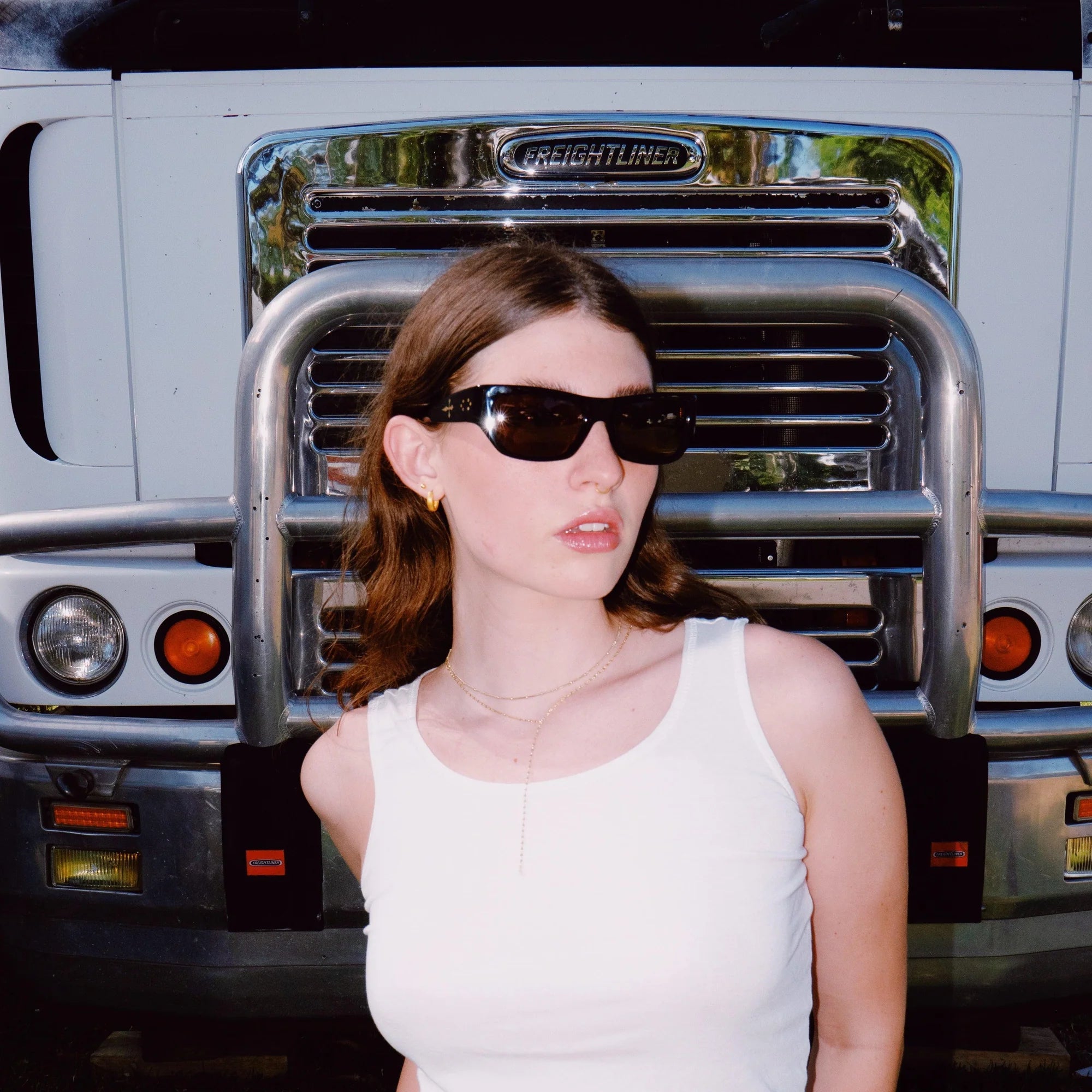 Memphis - Crystal Dark Tortoise Poliert / Bronze