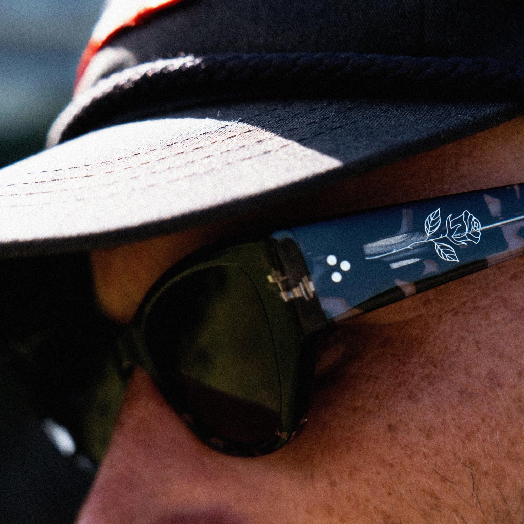 Reprise x Jack Freestone - Schwarzes Schildpatt poliert / Schwarz