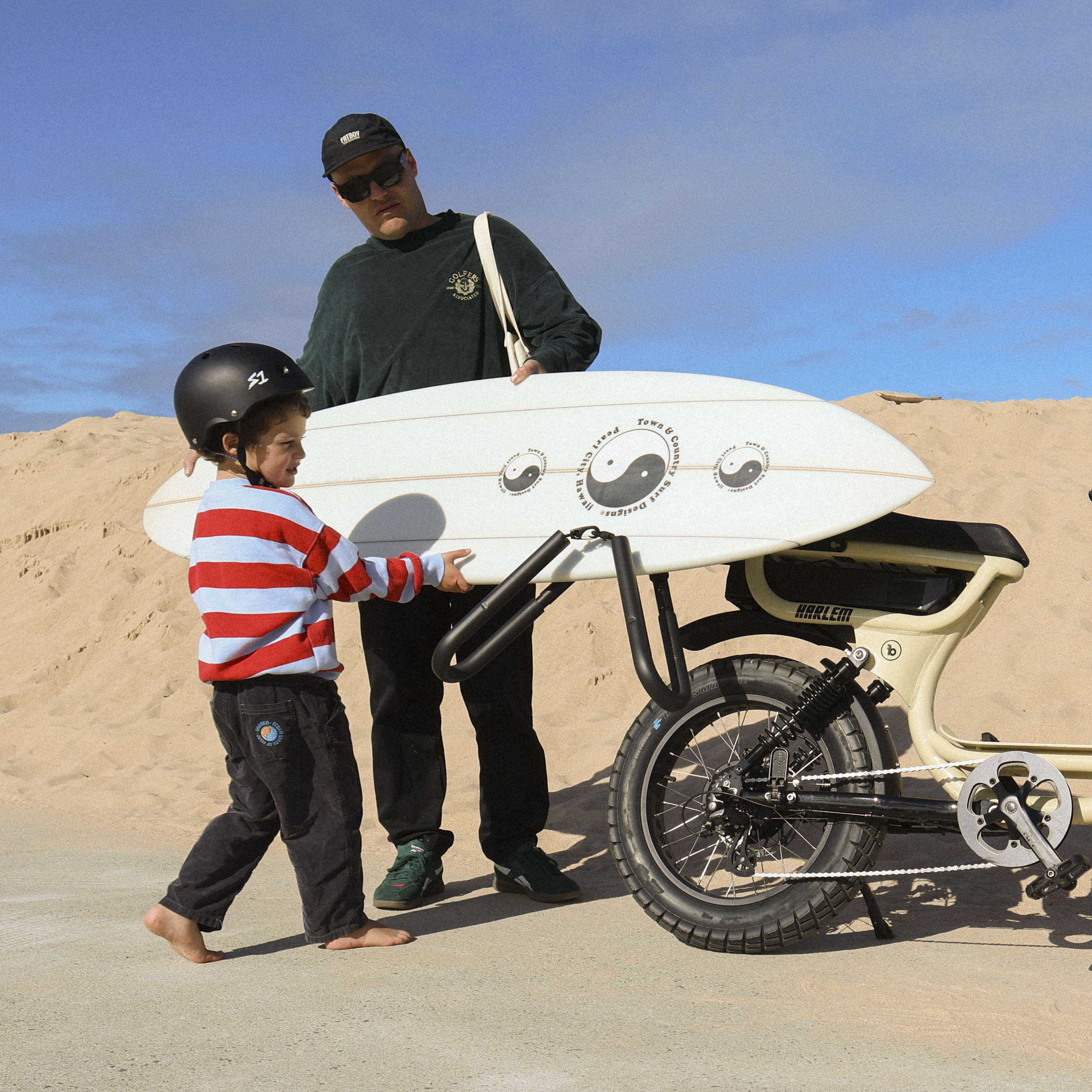 Surfboard Bike Rack