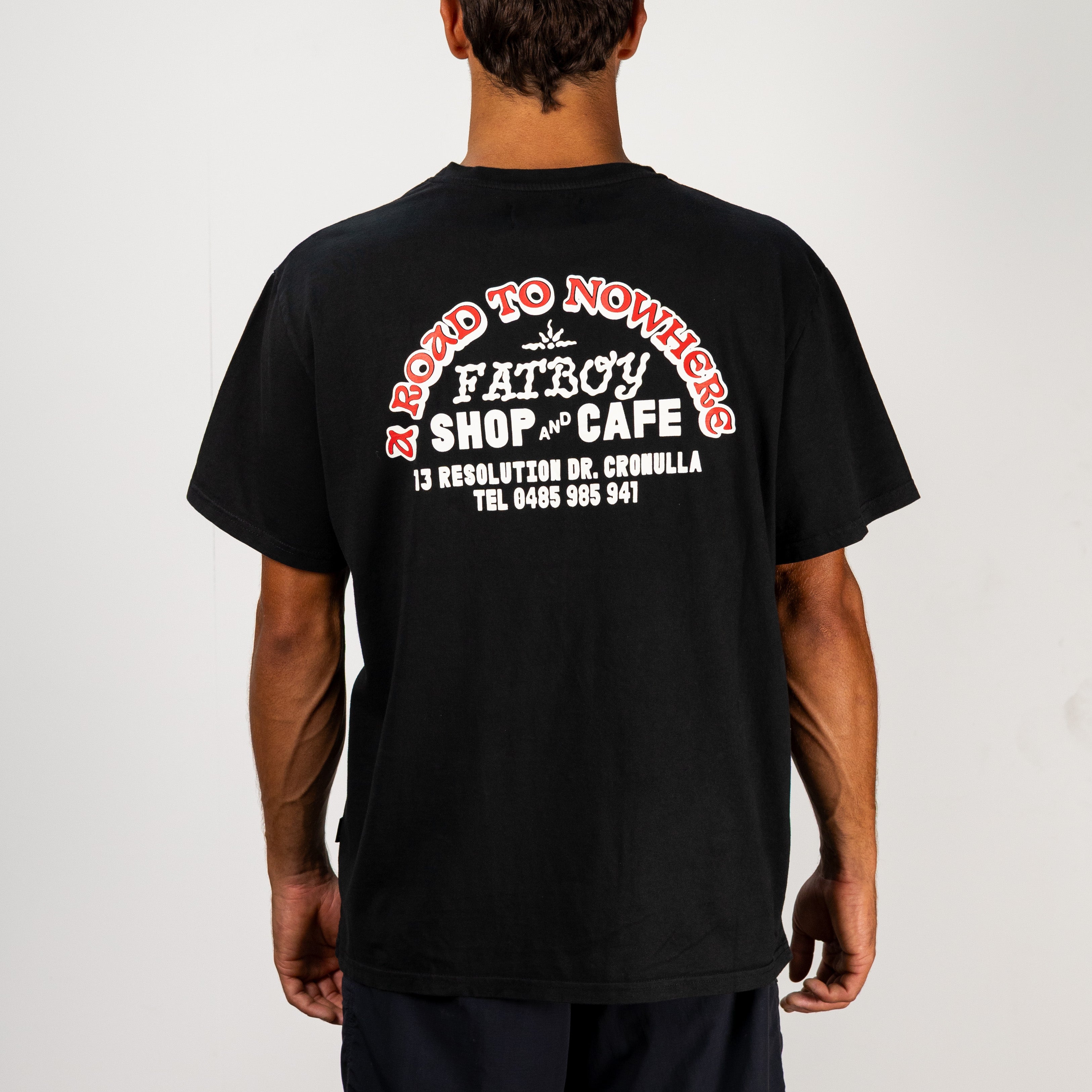 Nowhere Tee Vintage black