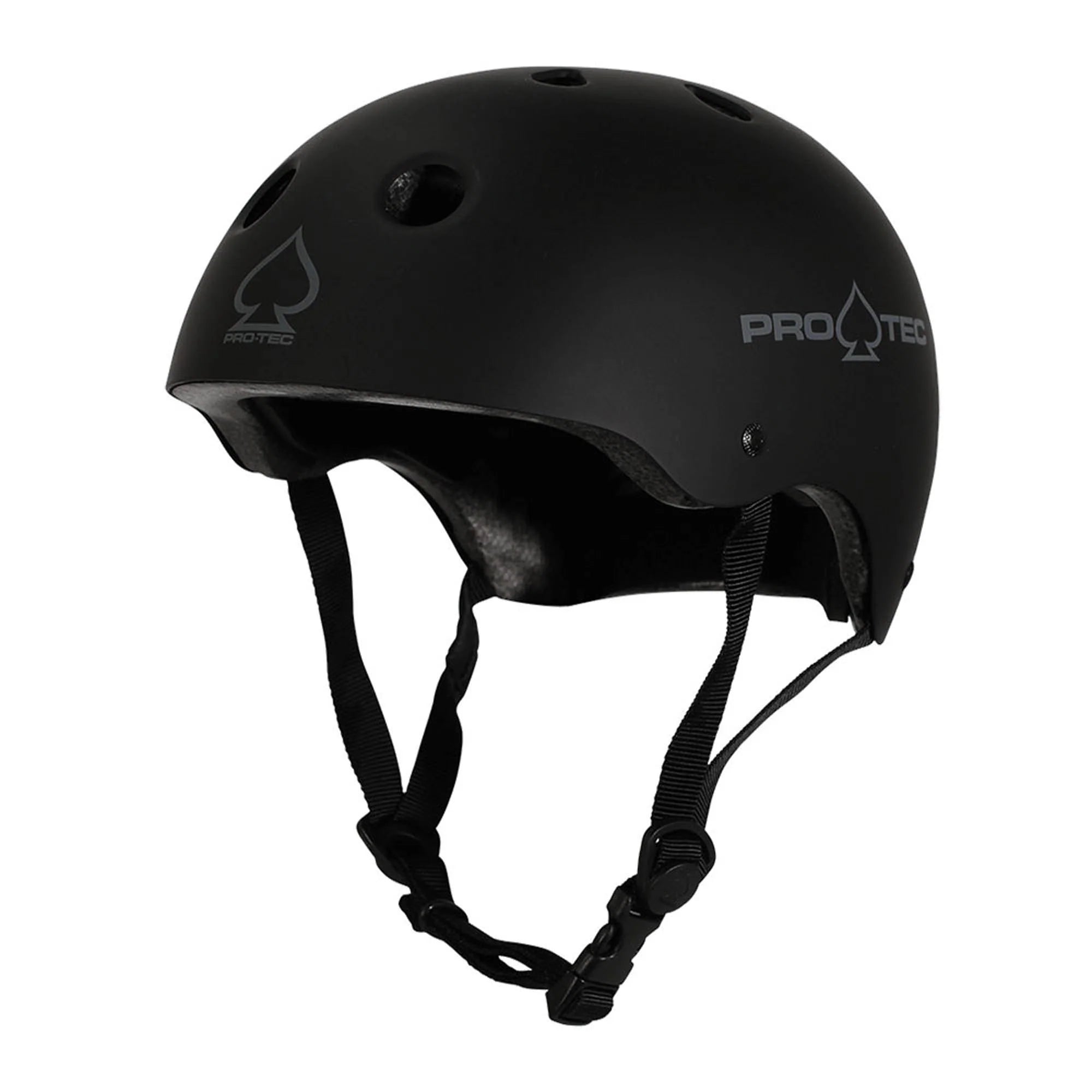 Protec Classic Helmet - Matte Black (Certified)