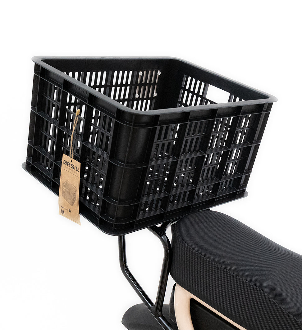 Basil Rear Crate Basket Practical Bike Storage Fatboy Bikes