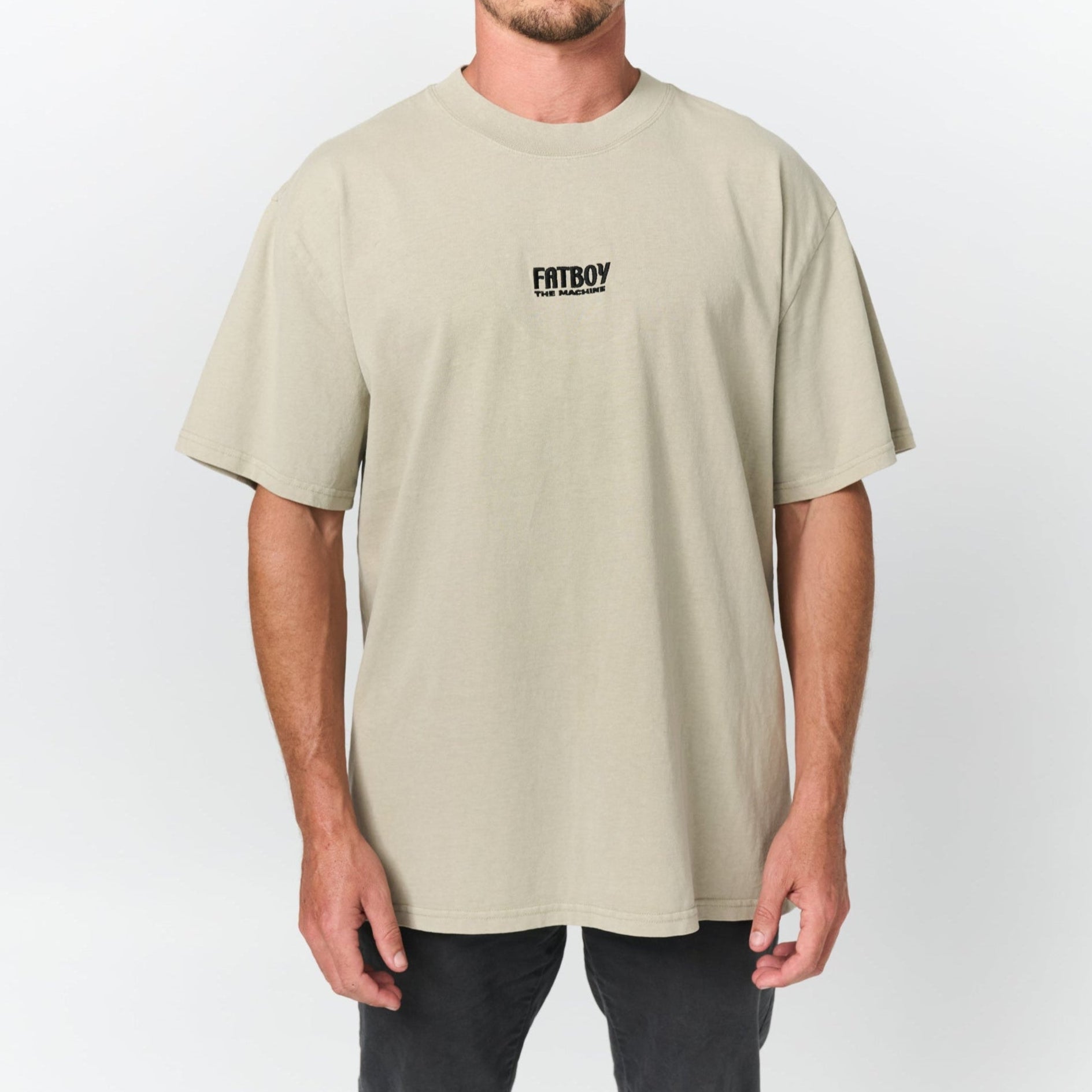 Fatboy Tee - Fatboy Embroidered Sage
