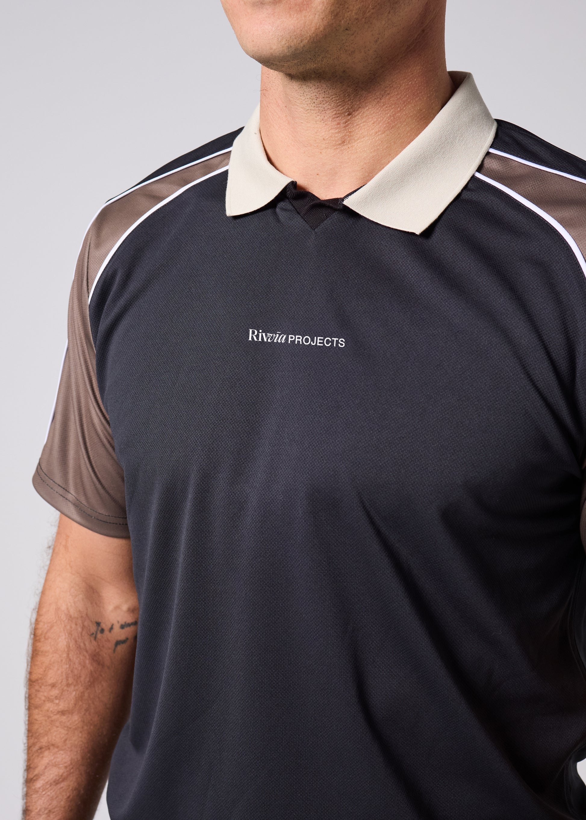 Passage Polo - Black & Brown