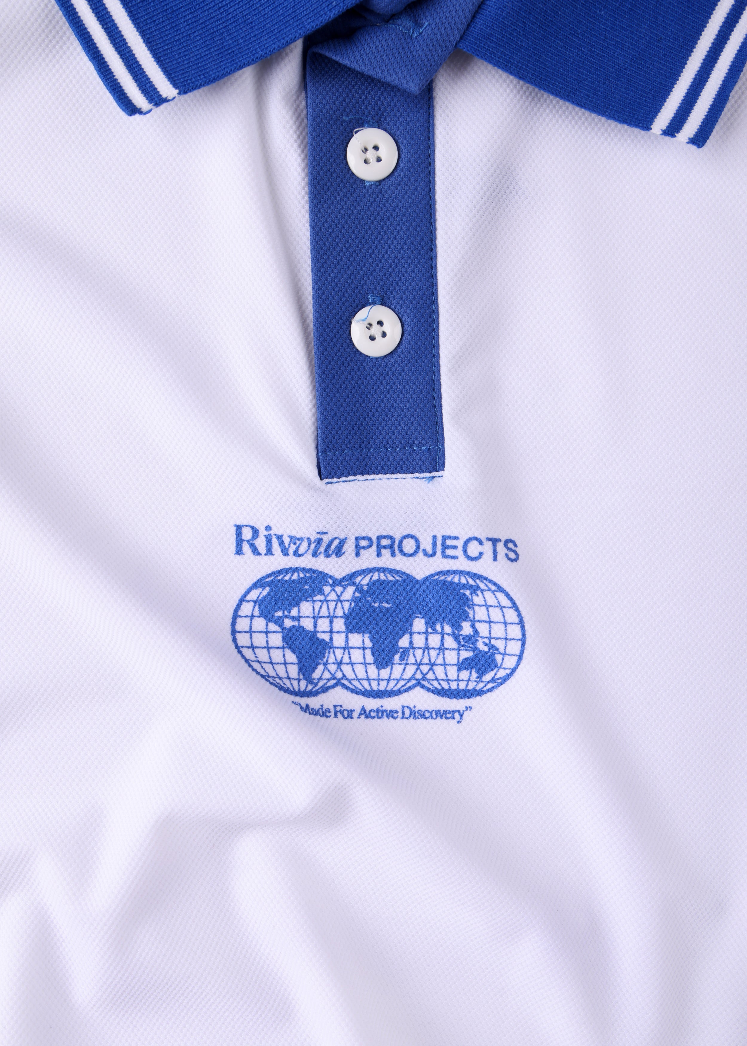 WORLD CONNECTION POLO : WHITE