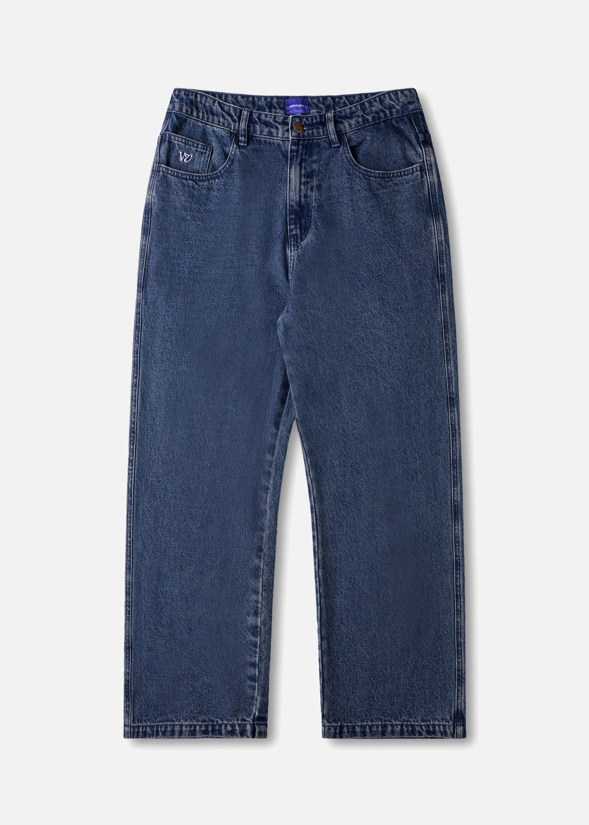 DAILY DENIM PANT : DARK BLUE WASH