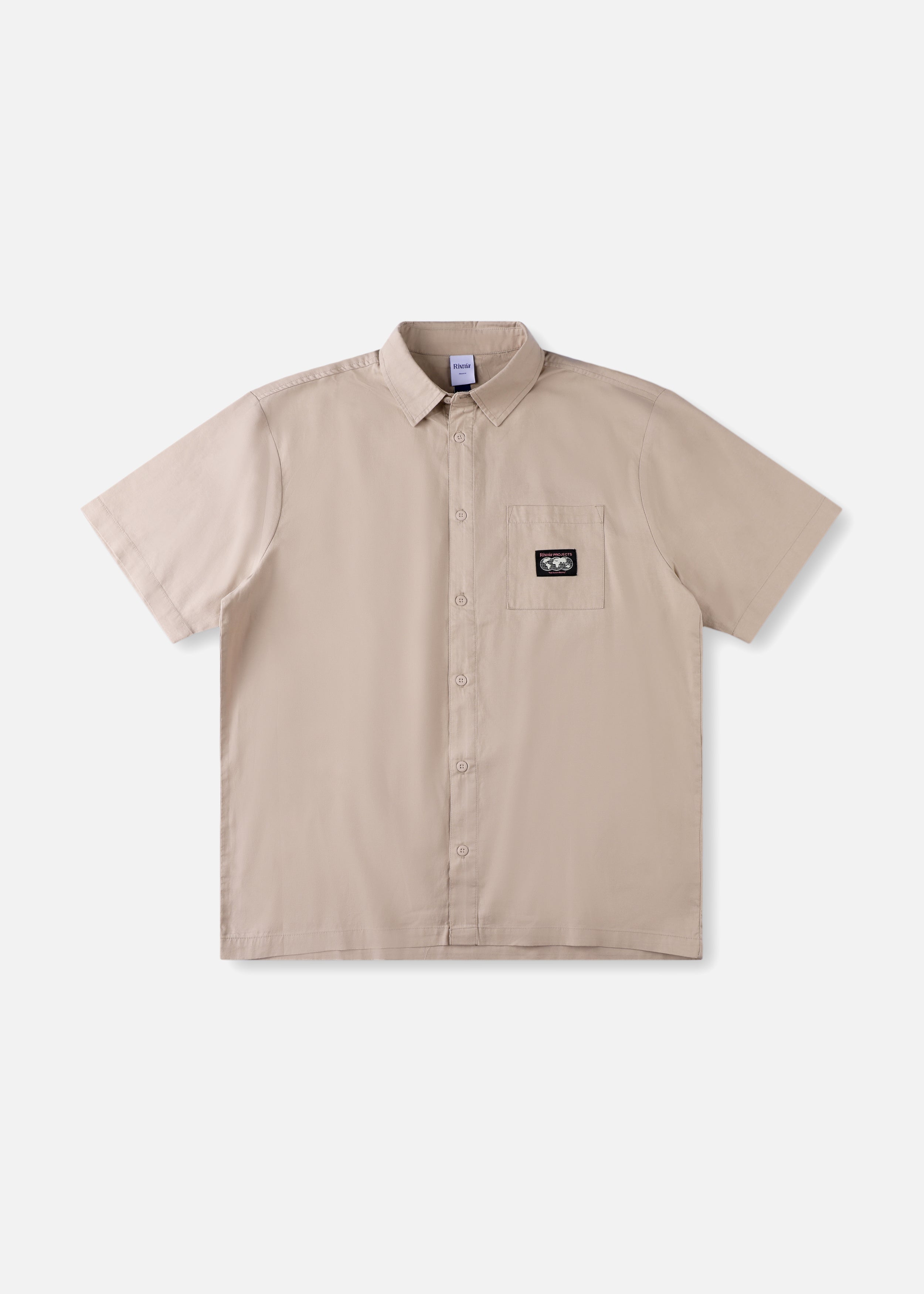 VV WORLD CONNECTION SS SHIRT : BONE
