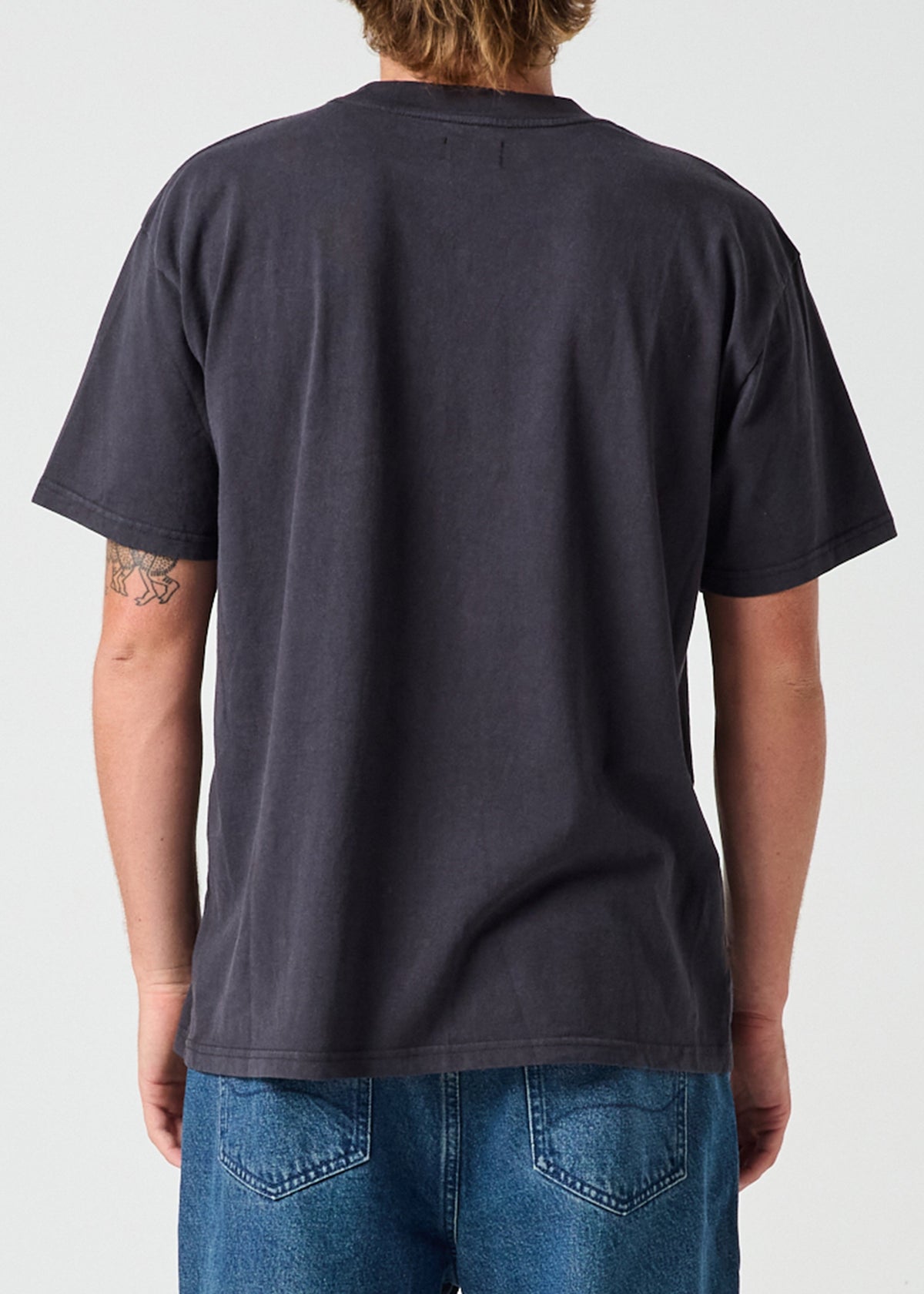 PACK RELAXED FIT T-SHIRT : WASHED BLACK