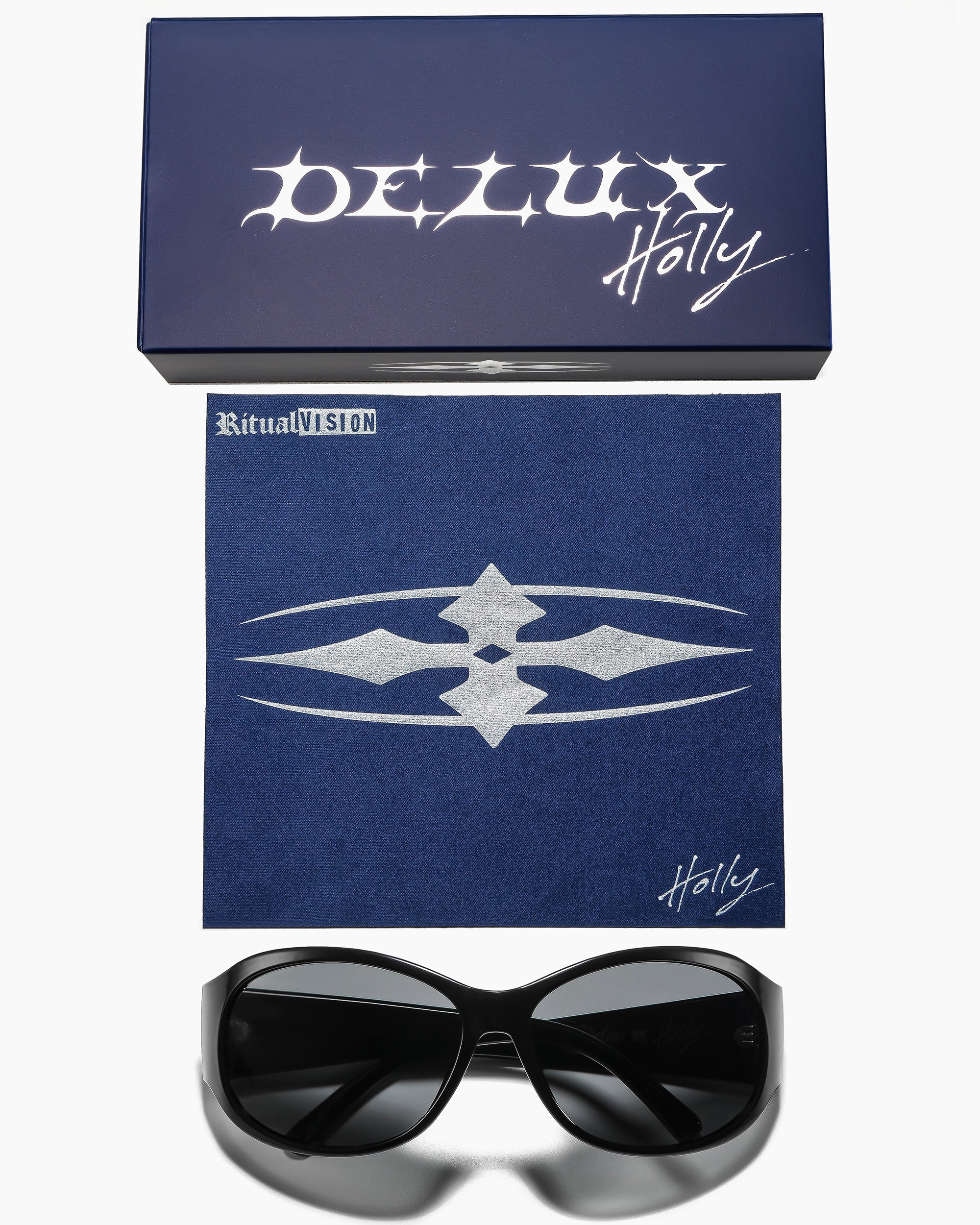 DELUX - BLACK / BLACK POLARISED