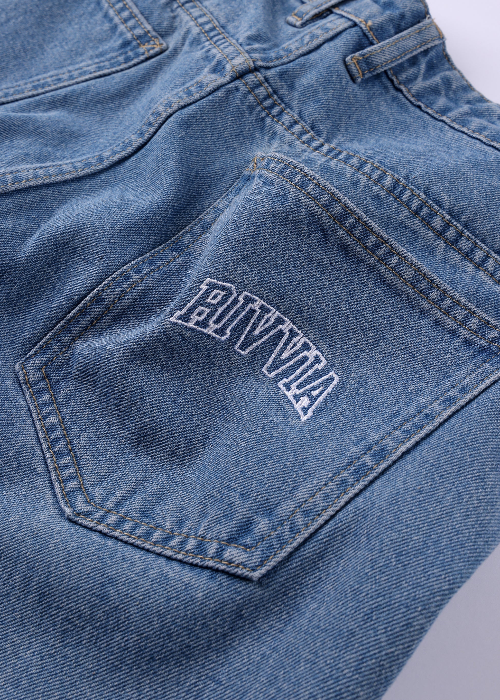 VV Class Denim Short - Worn Blue