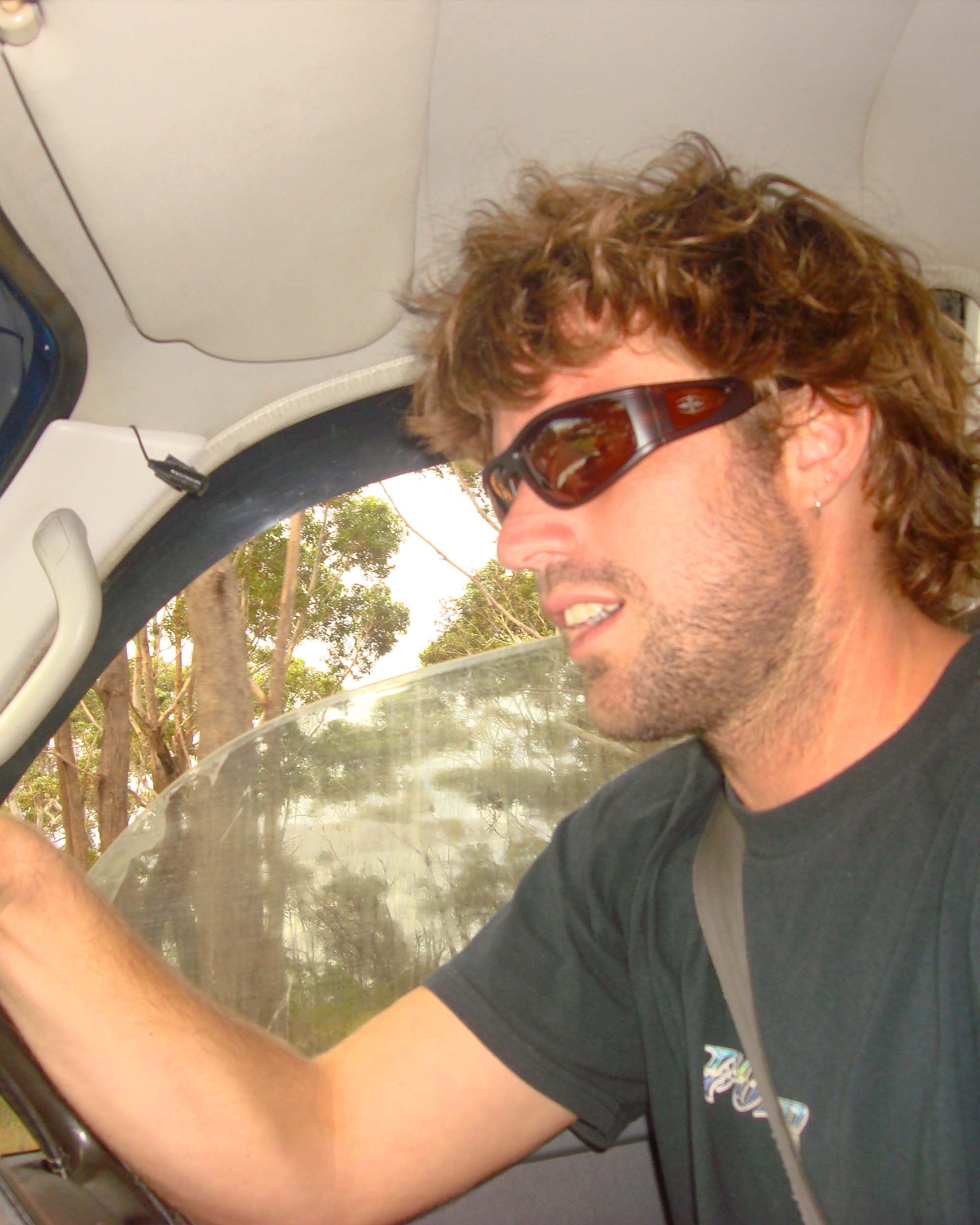 THE VACATIONER - MATTE BLACK / ORANGE REFLECTIVE POLARISED